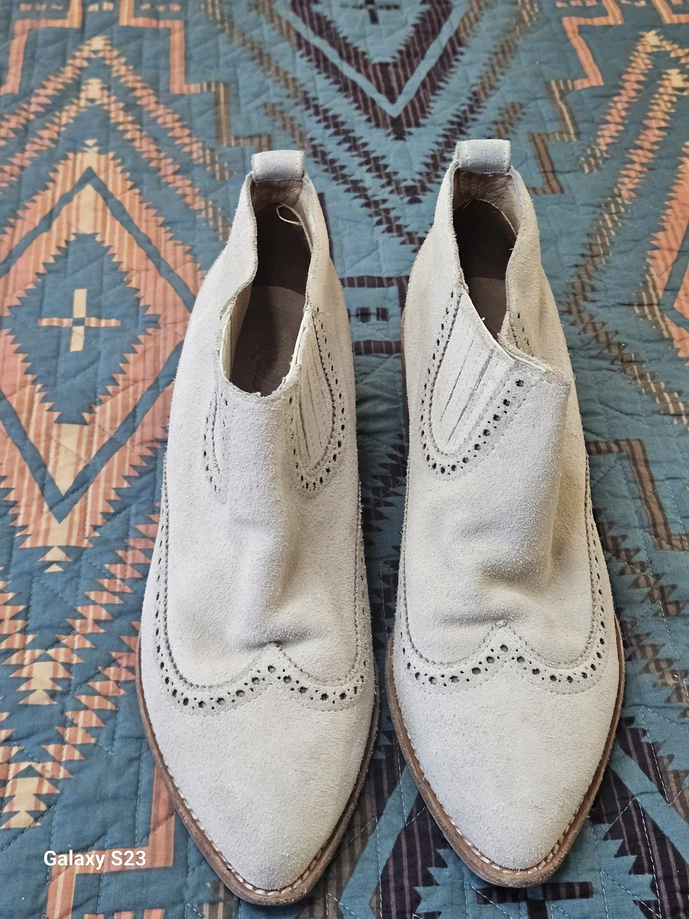 Madewell Greyson Brogue Chelsea Ankle Booties